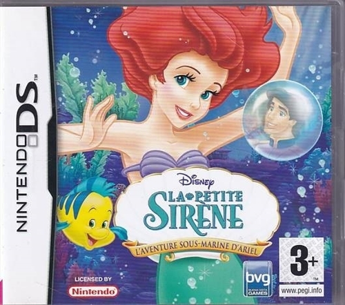 Disneys The Little Mermaid Ariels Undersea Adventure - Fransk Cover - Nintendo DS (A Grade) (Genbrug)